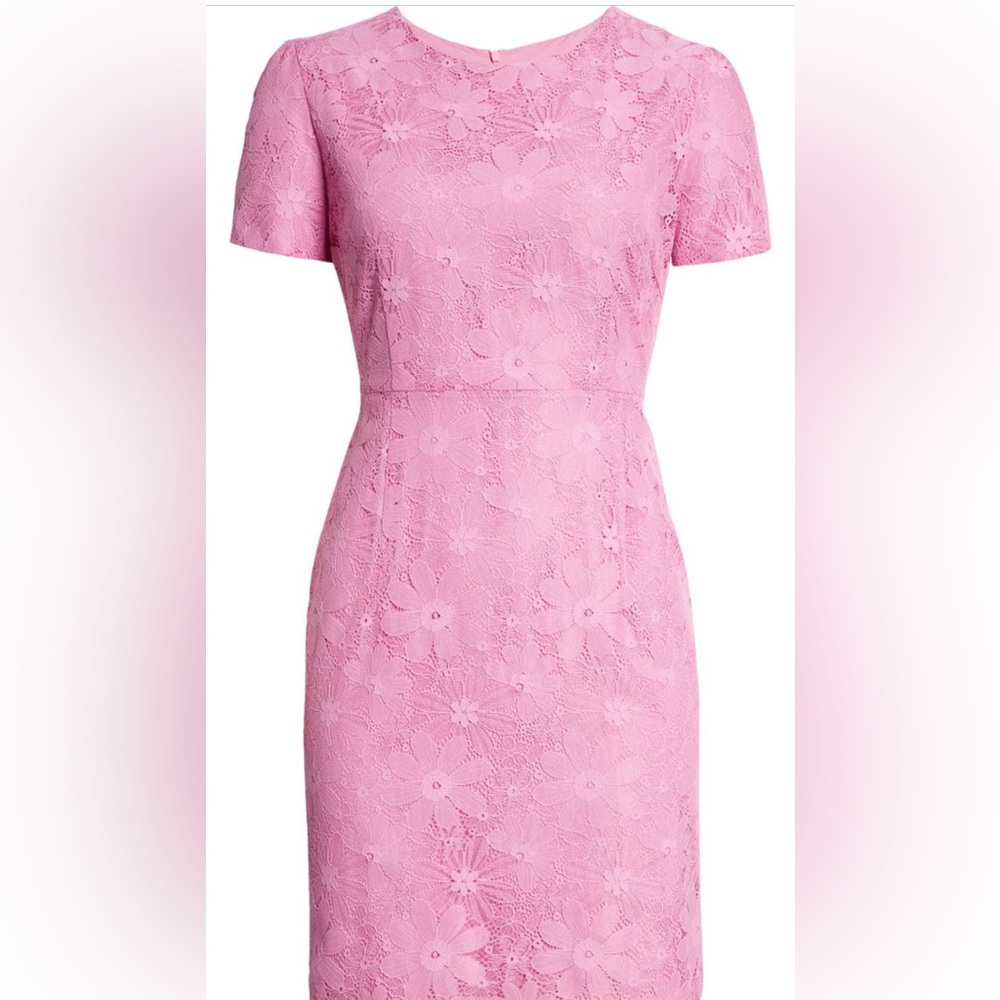 Rachel Parcell  Cap Sleeve Lace Sheath Dress- Size Small